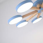 Потолочная люстра TURNA 8 Blue ImperiumLoft 178344-26