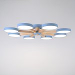 Потолочная люстра TURNA 8 Blue ImperiumLoft 178344-26