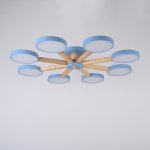 Потолочная люстра TURNA 8 Blue ImperiumLoft 178344-26