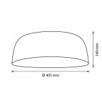 Потолочный светильник CYLINDER C White ImperiumLoft 178354-26