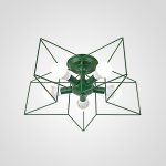 Потолочная люстра ASTERI Green ImperiumLoft 178357-26