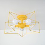 Потолочная люстра ASTERI Yellow ImperiumLoft 178358-26