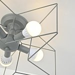 Потолочная люстра ASTERI Gray ImperiumLoft 178359-26