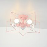 Потолочная люстра ASTERI Pink ImperiumLoft 178360-26