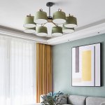 Потолочная люстра на штанге EVEN 3 Gray ImperiumLoft 178366-26