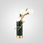 Настольная лампа Marble Branch Коричневый мрамор ImperiumLoft 178393-22