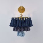 Подвесной светильник TASSEL WALL Синий ImperiumLoft 178399-26