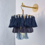 Подвесной светильник TASSEL WALL Синий ImperiumLoft 178399-26