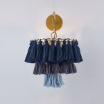 Подвесной светильник TASSEL WALL Синий ImperiumLoft 178399-26