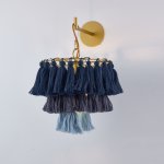Подвесной светильник TASSEL WALL Синий ImperiumLoft 178399-26
