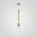 Подвесной светильник RING M D25 Золото ImperiumLoft 178400-26