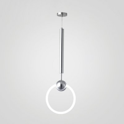 Подвесной светильник RING M D25 Серебро ImperiumLoft 178411-26