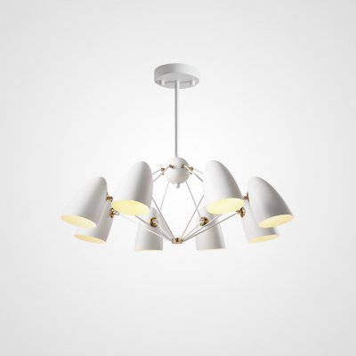 Подвесная люстра ETA 8 Белый ImperiumLoft 178418-26