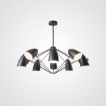 Подвесная люстра ETA 8 Черный ImperiumLoft 178419-26