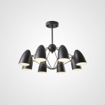 Подвесная люстра ETA 10 Черный ImperiumLoft 178421-26