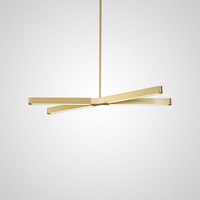 Подвесная люстра CROSS B Золото ImperiumLoft 178428-26