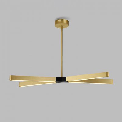 Подвесная люстра CROSS B Золото, Черный ImperiumLoft 178429-26 Подвесная люстра CROSS B Золото, Черный ImperiumLoft 178429-26