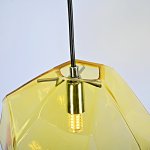 Подвесной светильник Color Ice Cube Pendant JEVIO 1 Янтарный ImperiumLoft 178463-26