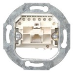 Gira Мех Розетка ТЛФ 1-ая наклонная (Rutenbeck) (G17900)