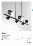 Люстра Ideal lux SHOTS SP6 NERO (179612)