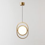 Подвесной светильник ARVET вертикальный Золото ImperiumLoft 179642-26