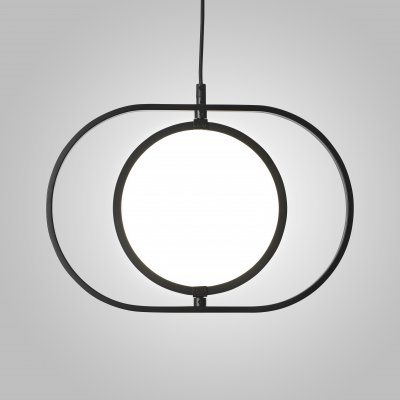 Подвесной светильник ARVET горизонтальный Черный ImperiumLoft 179644-26