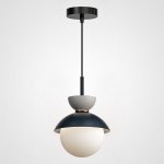 Подвесной светильник POMPON Белый - Черный ImperiumLoft 179666-26