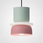 Подвесной светильник ILO D18,5 Mint/Pink ImperiumLoft 179675-26