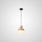 Подвесной светильник POMPON WOOD Розовый ImperiumLoft 179692-26