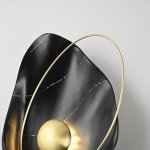 Настенный светильник CLAM Черный мрамор ImperiumLoft 179695-22