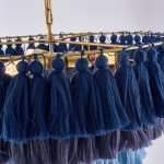 Подвесная люстра TASSEL Синий ImperiumLoft 179697-26