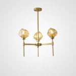 Подвесная люстра TORCH 3 янтарный ImperiumLoft 179706-26