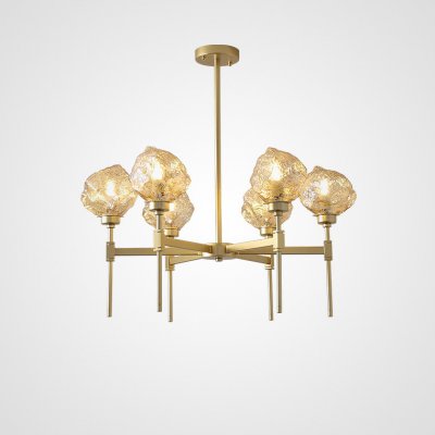 Подвесная люстра TORCH 6 Янтарный ImperiumLoft 179709-26