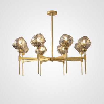 Подвесная люстра TORCH 8 Дымчатый ImperiumLoft 179711-26