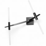 Настенный светильник Агнес Sconce 4 Черный ImperiumLoft 179714-22