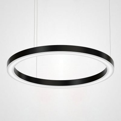 Люстра Light Ring Horizontal D80 Черный ImperiumLoft 179732-22