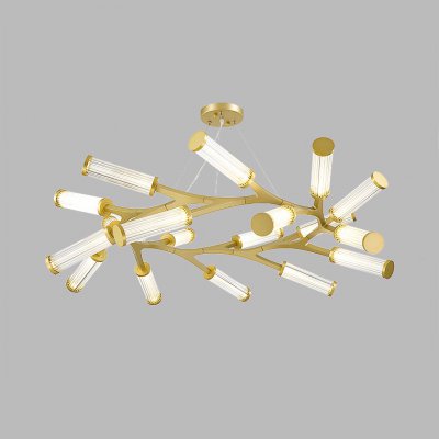 Подвесная люстра RAMOSE RING 18 Золото ImperiumLoft 179733-26