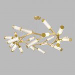 Подвесная люстра RAMOSE RING 24 Золото ImperiumLoft 179734-26