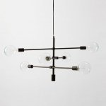 Подвесная люстра ARM1 Черный ImperiumLoft 179742-26