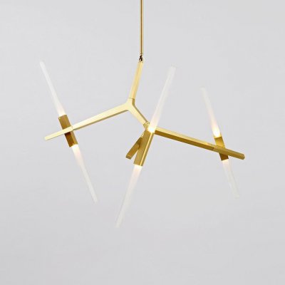 Подвесная люстра ANDES 6 Латунь ImperiumLoft 179743-26