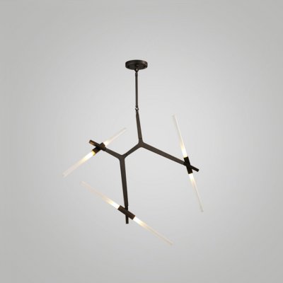 Подвесная люстра ANDES 6 Черный ImperiumLoft 179744-26