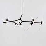 Подвесная люстра ANDES 14 Черный ImperiumLoft 179747-26