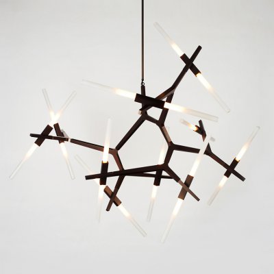 Подвесная люстра ANDES 20 Черный ImperiumLoft 179749-26