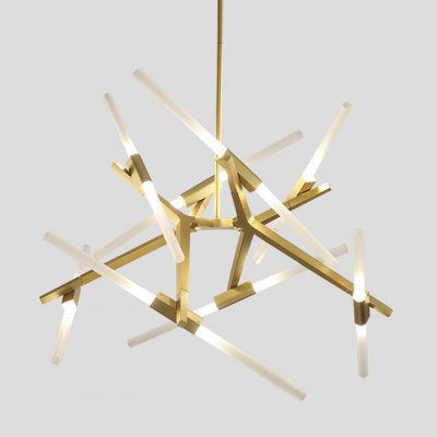 Подвесная люстра ANDES 12 Латунь ImperiumLoft 179750-26