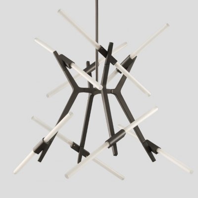 Подвесная люстра ANDES 16 Черный ImperiumLoft 179753-26