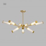 Подвесная люстра RAMOSE В9 Золото ImperiumLoft 179823-26