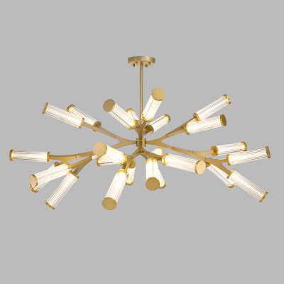 Подвесная люстра RAMOSE В24 Золото ImperiumLoft 179828-26