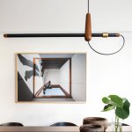 Подвесная люстра BARCKER Dark wood ImperiumLoft 179844-26