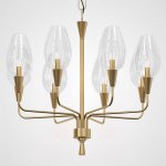 Подвесная дизайнерская люстра Viola 8 Прозрачный ImperiumLoft 179883-26