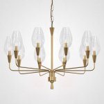 Подвесная дизайнерская люстра Viola 10 Прозрачный ImperiumLoft 179885-26